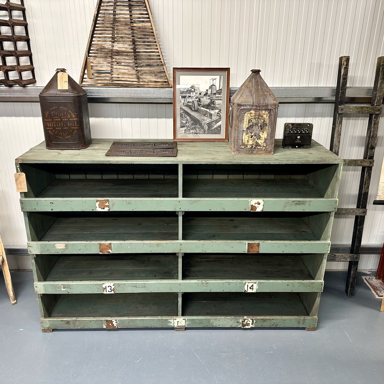 Vintage workshop hylder - Image 2
