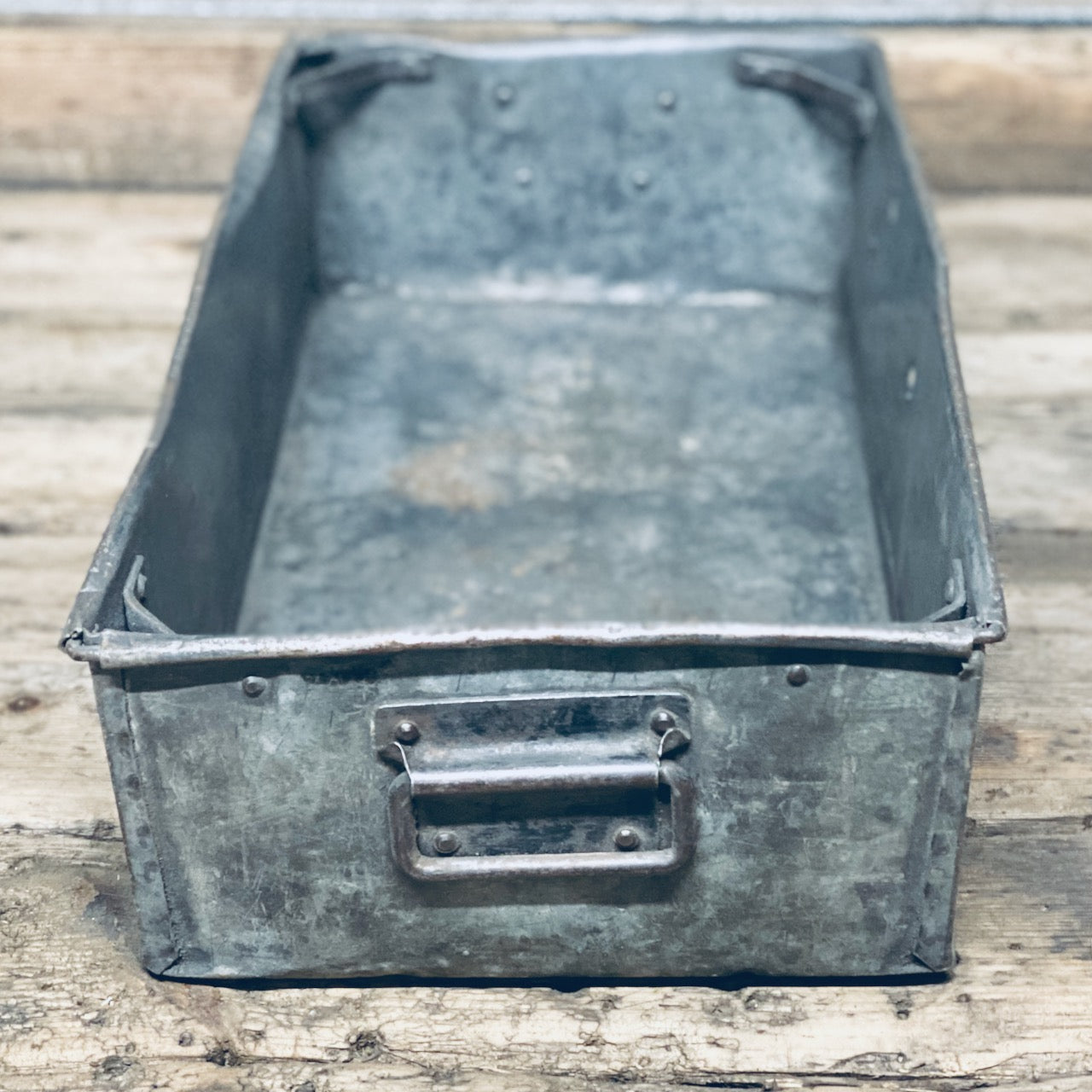 Stor vintage tote boks - Image 3