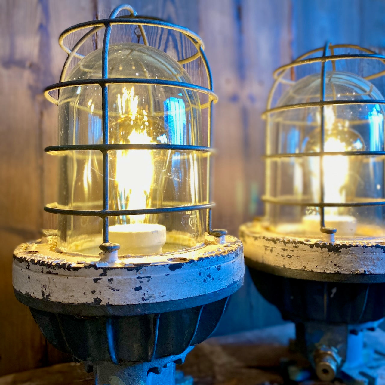 Vintage flamesikker lampe - Image 3