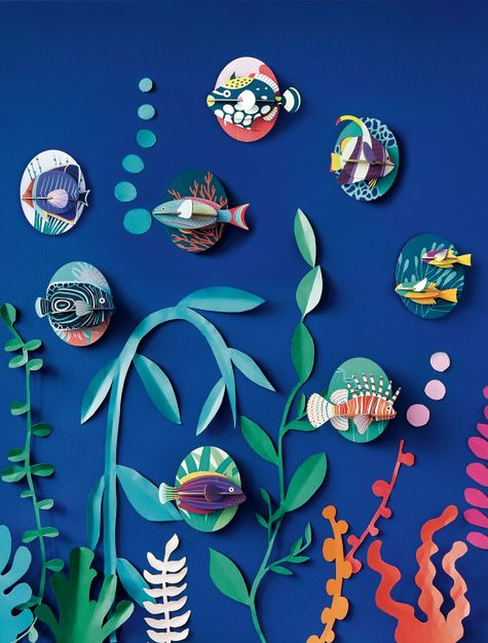Studio Tag 3D Model Wall Decor - Kejser Angelfish - Image 2
