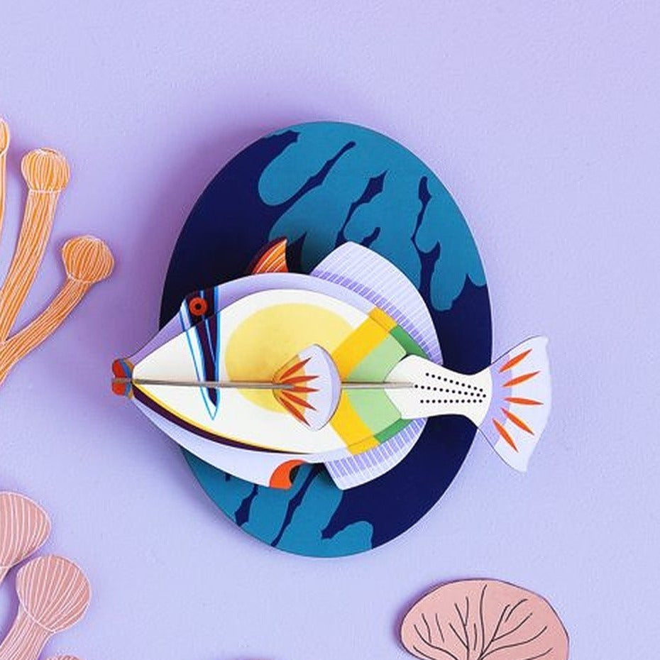Studio Tag 3D Model Wall Decor - Picasso Fish - Image 3