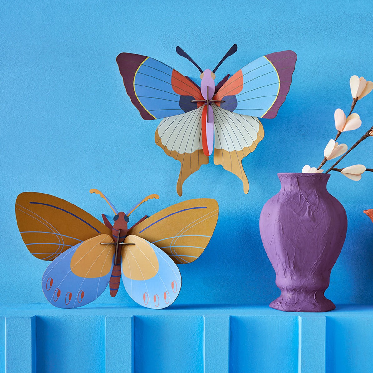 Studio tag 3D Model Wall Decor - Plum Fringe Butterfly - Image 2