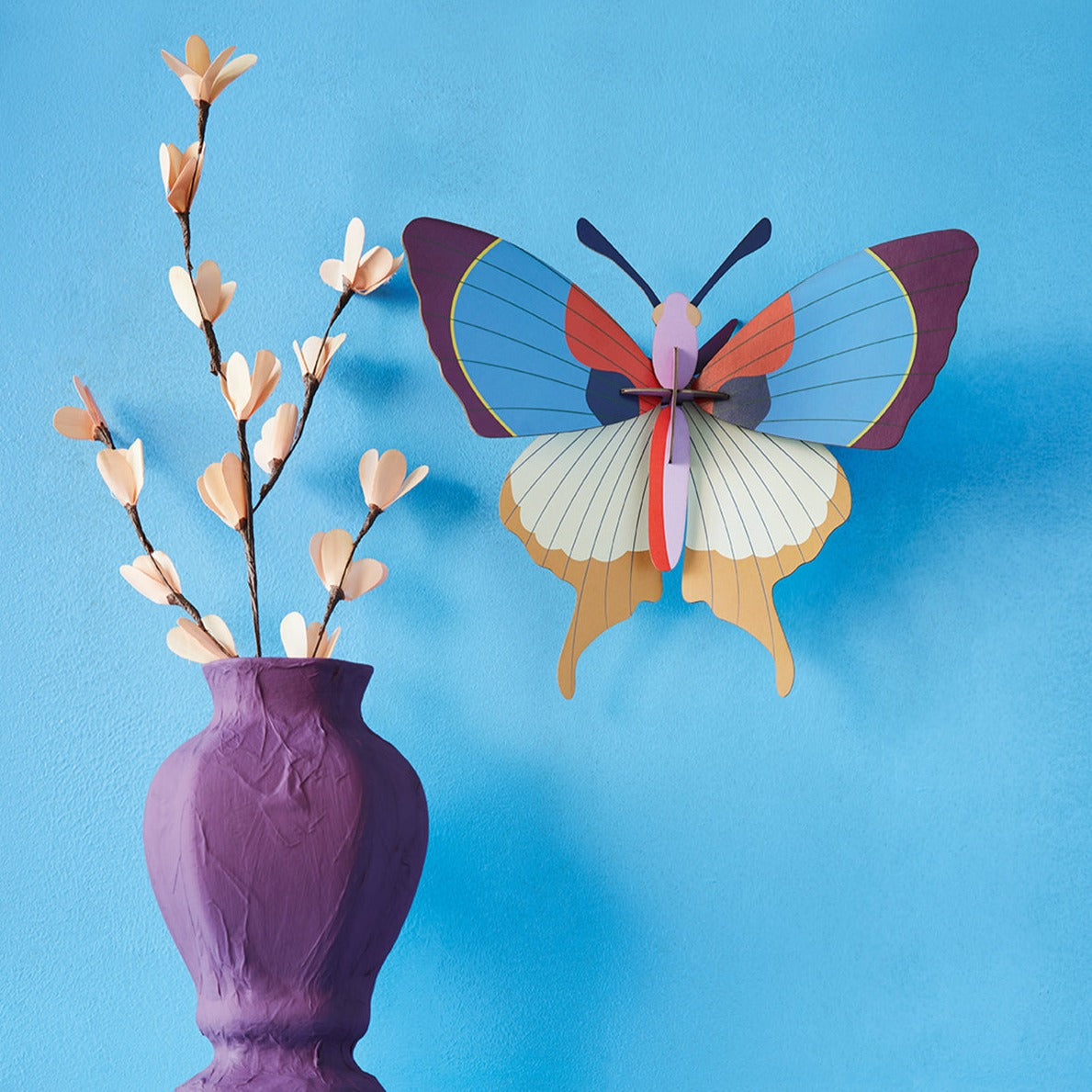 Studio tag 3D Model Wall Decor - Plum Fringe Butterfly - Image 3