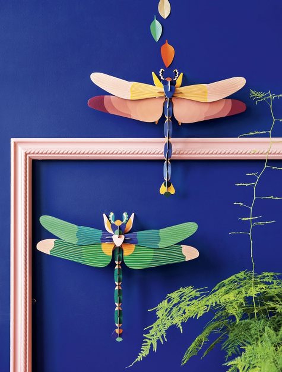 Studio tag 3D Model Wall Decor - Giant Green Dragonfly - Image 2