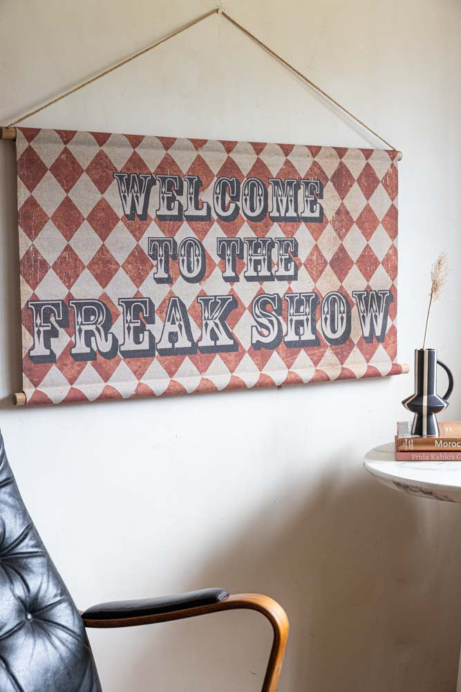 Vintage-stil freak show vægkunst - Image 3